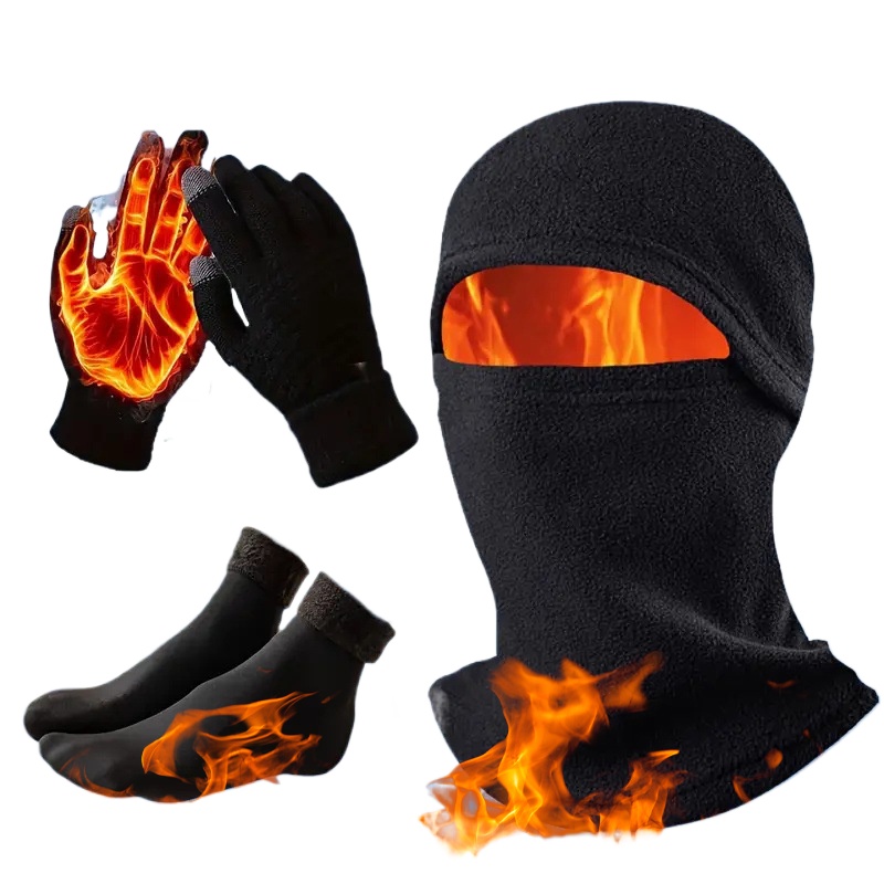 Thermal Sock Winter - 3-częściowy zestaw termiczny na zimowe sporty: