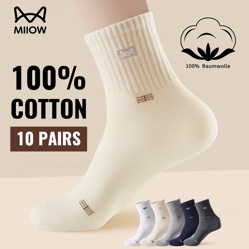 Dress Sock Men - MiiOW 100% Czysta Bawełna Skarpety Męskie