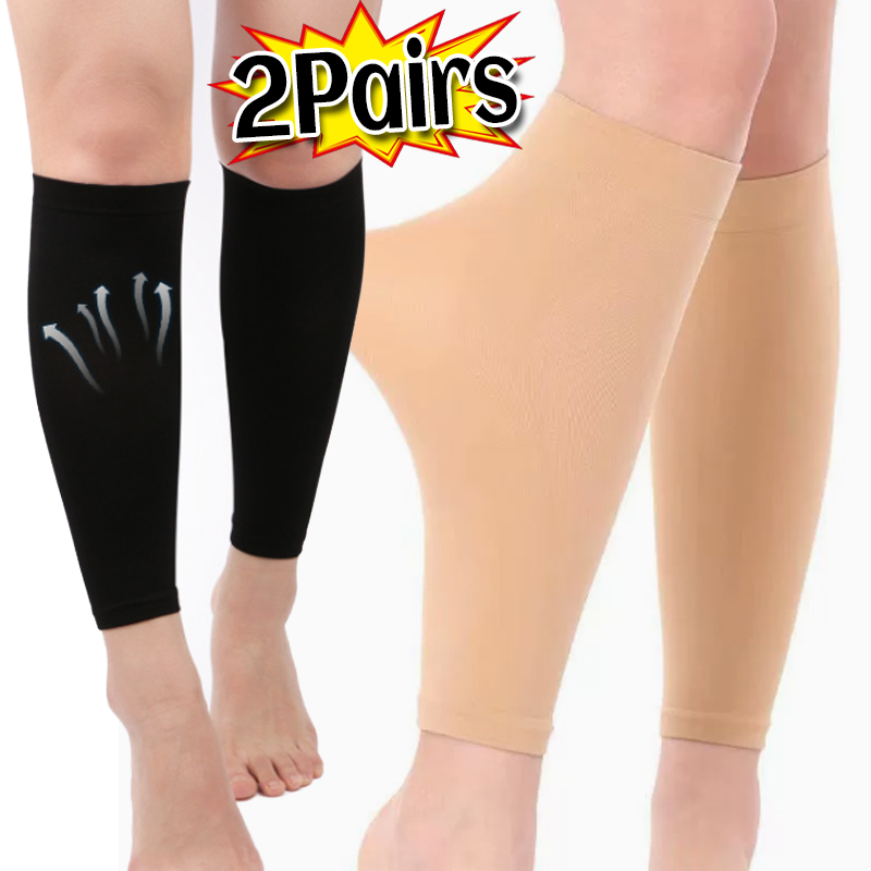 Compression Sleeve Calf - 1/2 pary elastycznych skarpetek, opaski uciskowe