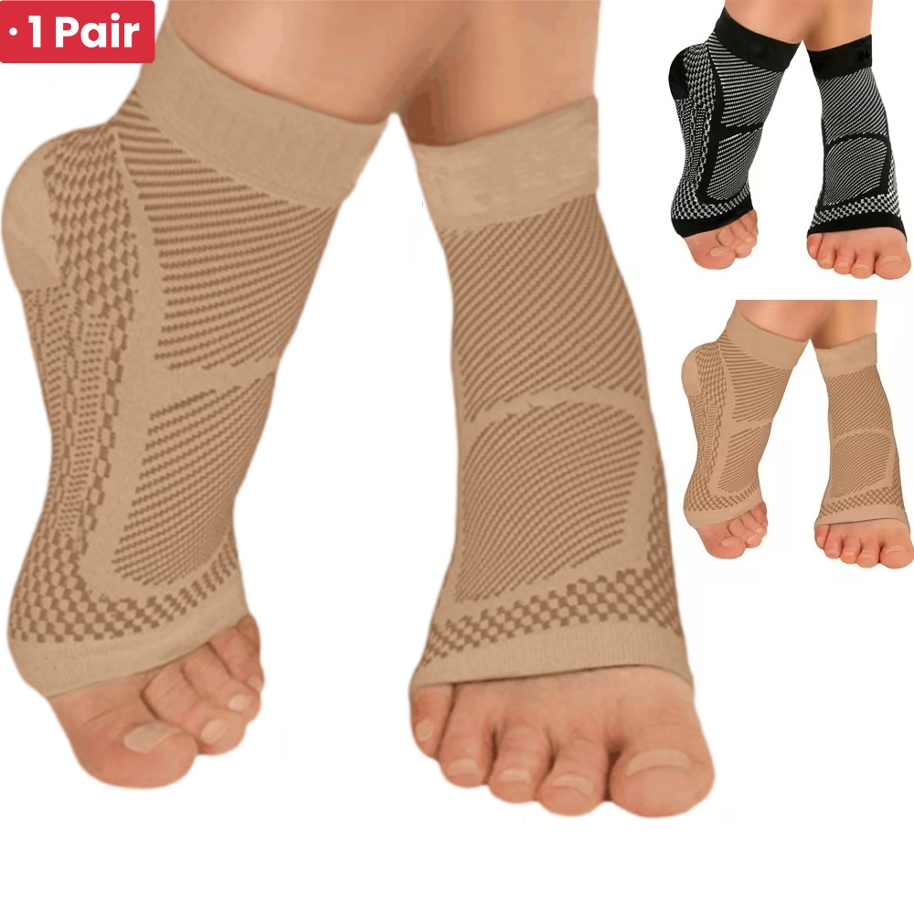 Compression Sleeve Calf - 1 para sportowa orteza kostki rękaw