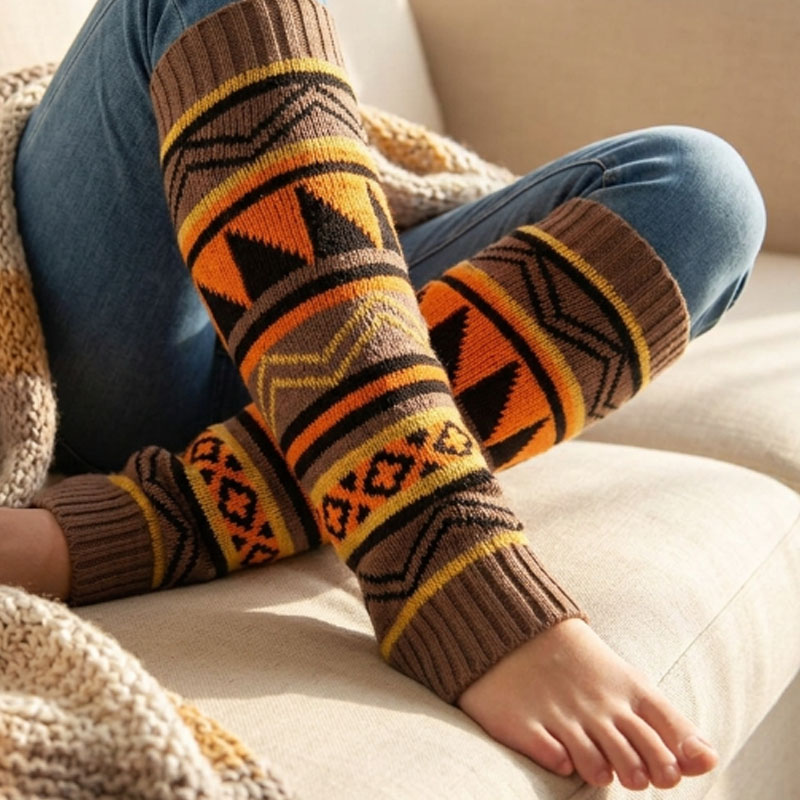 1-4 pary bohemicznych, grubych – Boot Sock Slouchy recenzja i cena