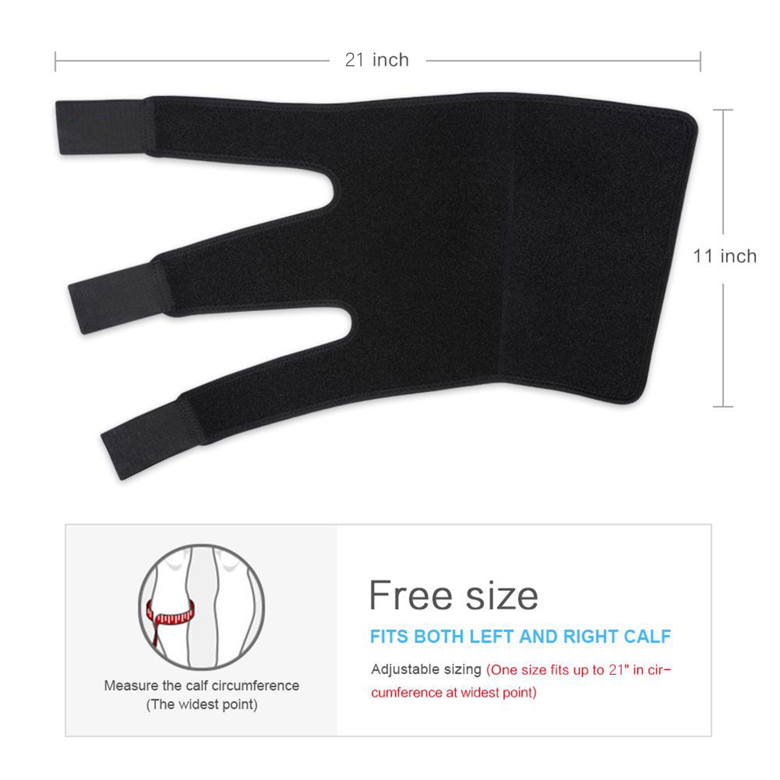 Regulowany stabilizator łydek, – Compression Sleeve Calf recenzja i cena