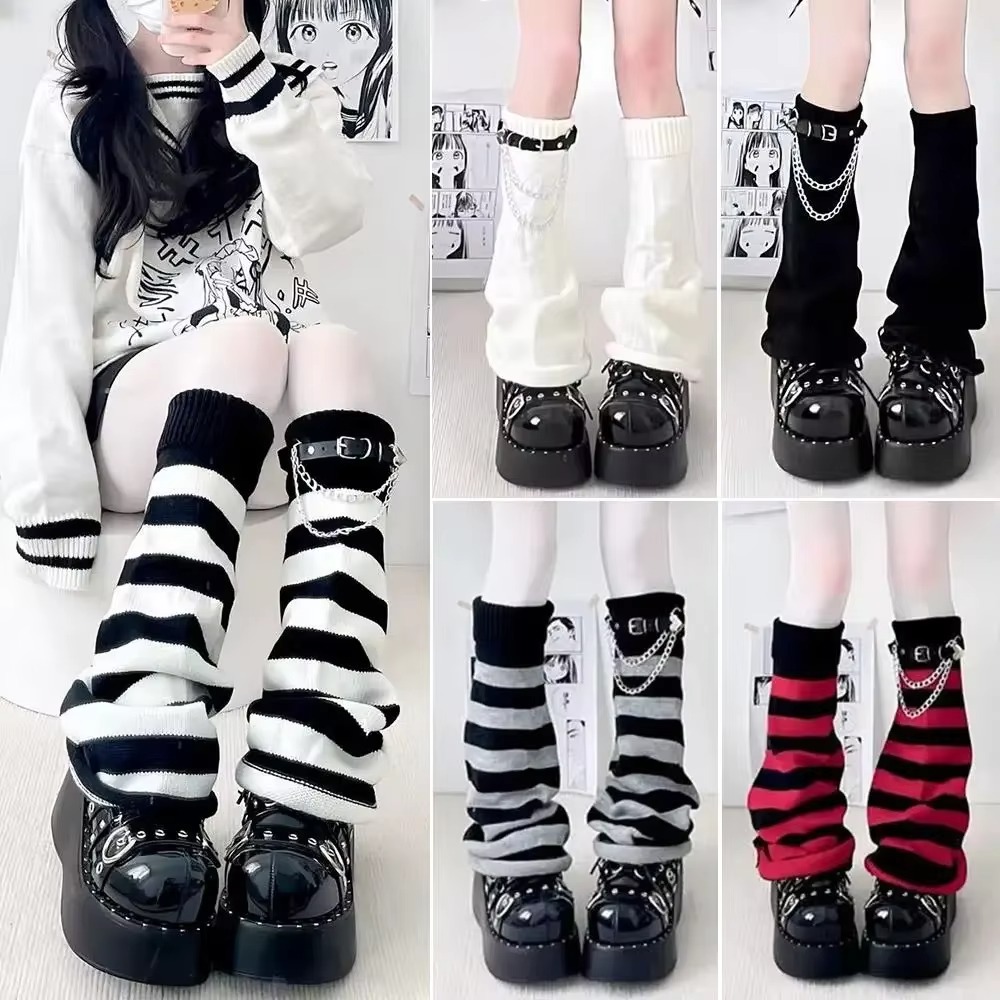 Gotyckie ocieplacze na nogi w  – Boot Sock Slouchy recenzja i cena