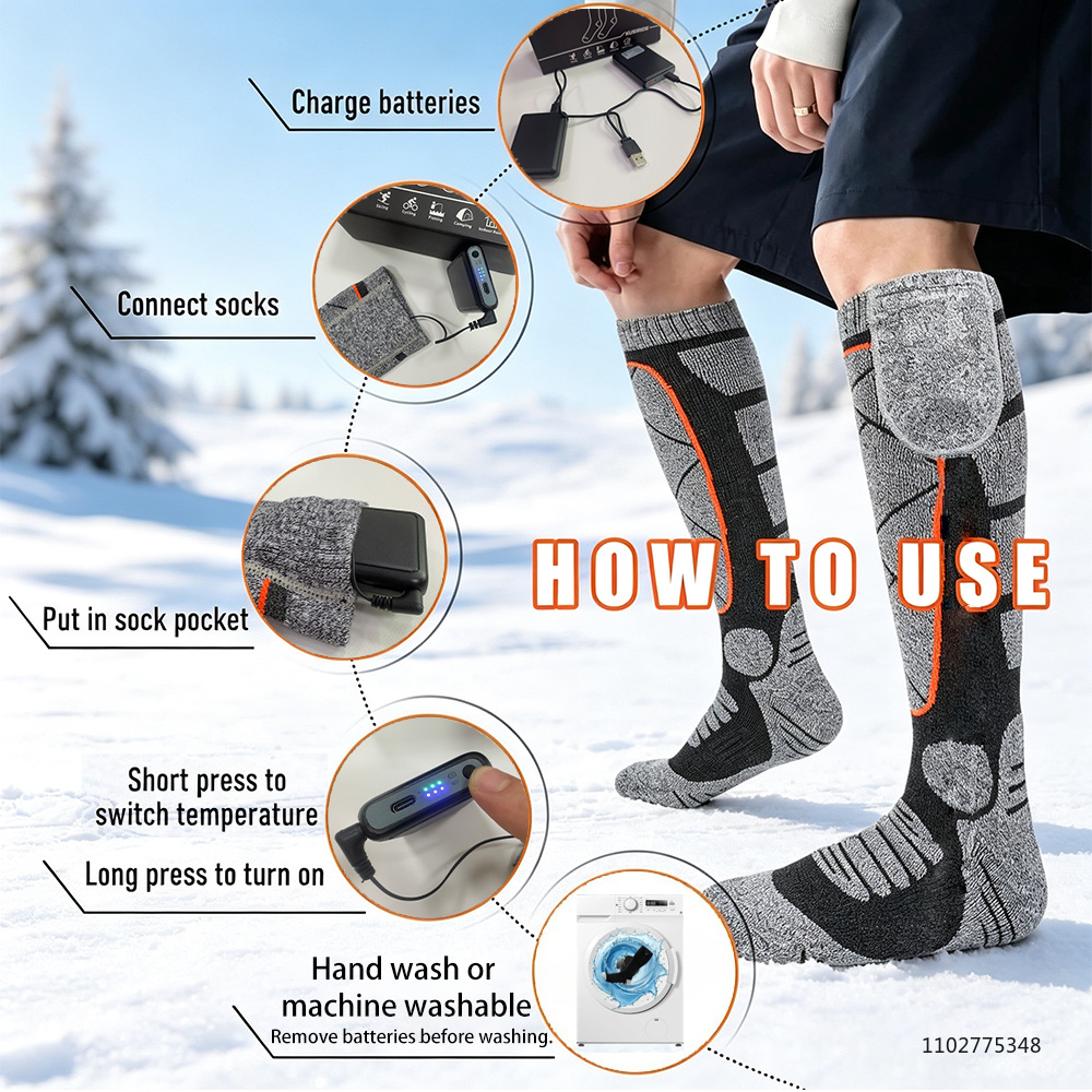 Nowe podgrzewane skarpety z ak – Thermal Sock Winter recenzja i cena