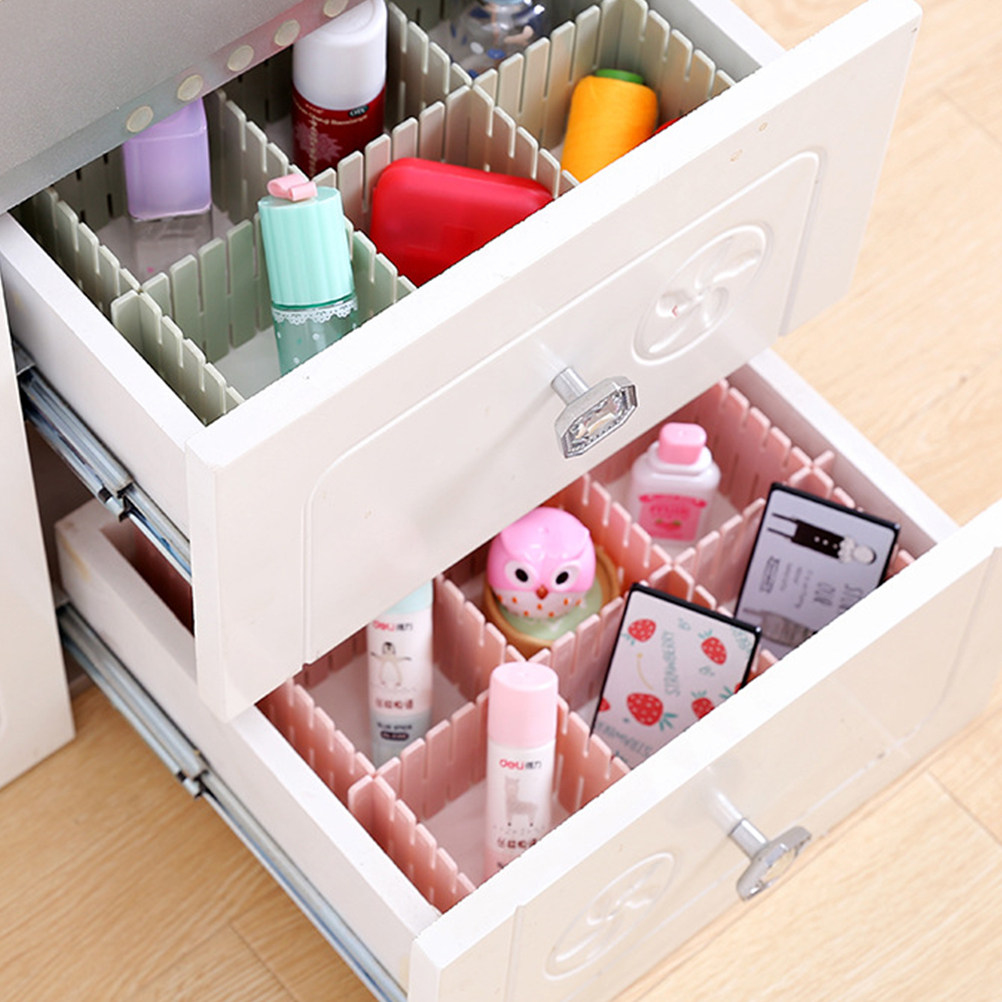 8 szt. Regulowanych przegródek – Sock Organizer Tray recenzja i cena
