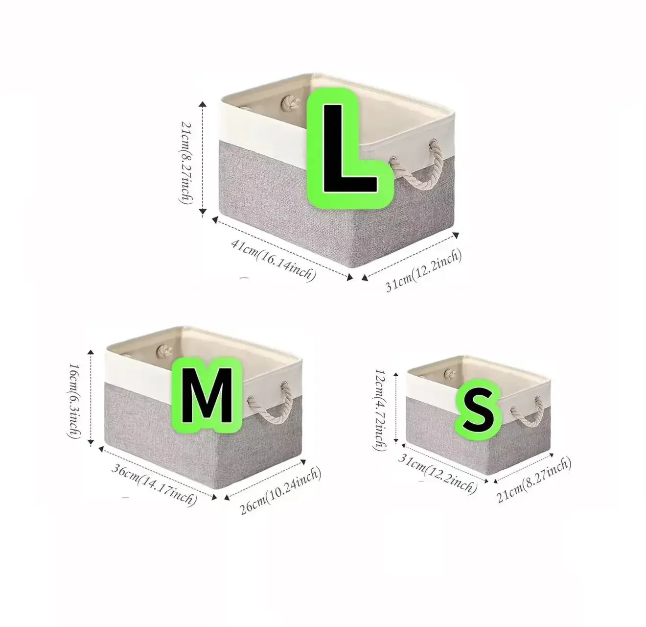Lniany składany kosz do przech – Sock Organizer Tray recenzja i cena