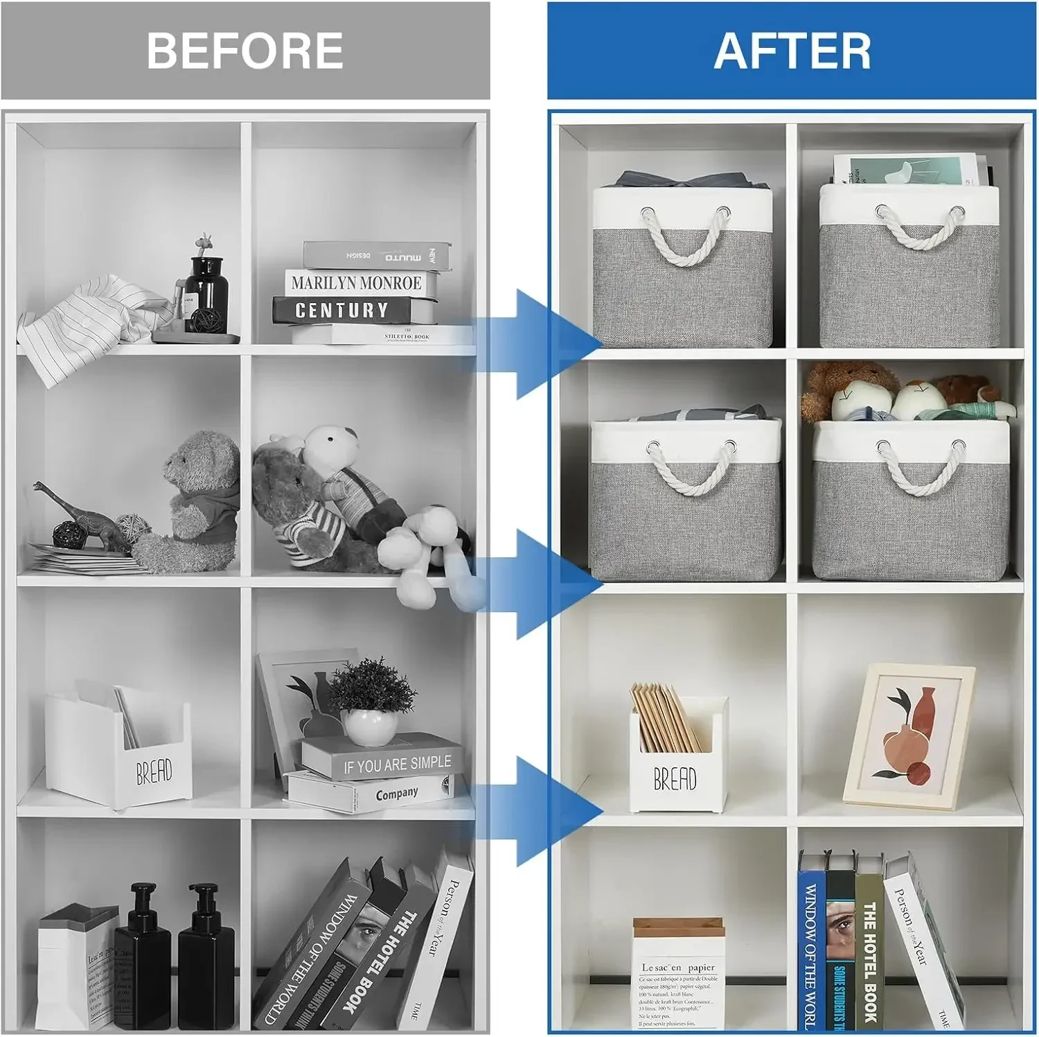Lniany składany kosz do przech – Sock Organizer Tray recenzja i cena